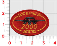 US Navy E-2C Hawkeye Hours Patches