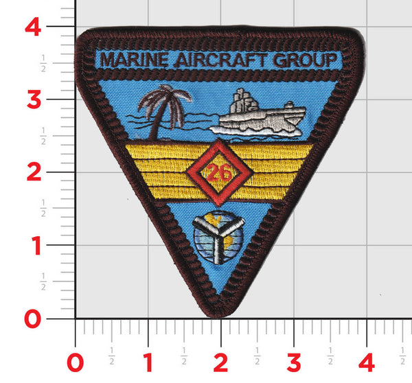 Officially Licensed USMC Marine Aircraft Group MAG 26 Patch