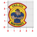 VMA-223 Bulldogs Maintenance Patch