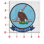 Officially Licensed USMC VMAT-203 Hawks Squadron Patches
