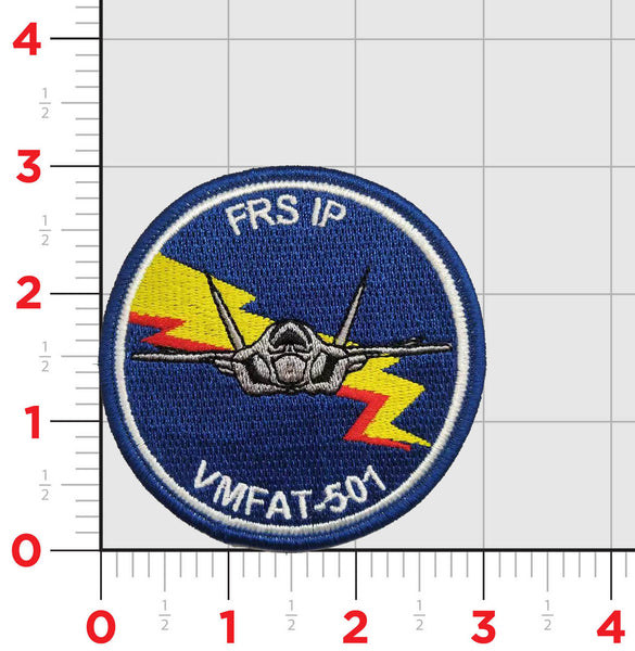 VMFAT-501 Warlords FRS Fleet Replacement Squadron IP Instructor Pilot Patch