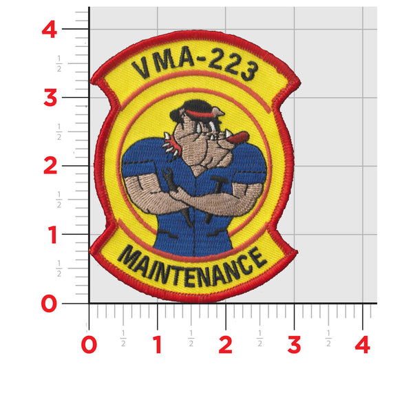 VMA-223 Bulldogs Maintenance Patch