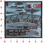 Official VAQ-133 Wizards 2022 USS Abraham Lincoln Cruise Patch