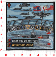 Official VAQ-133 Wizards 2022 USS Abraham Lincoln Cruise Patch