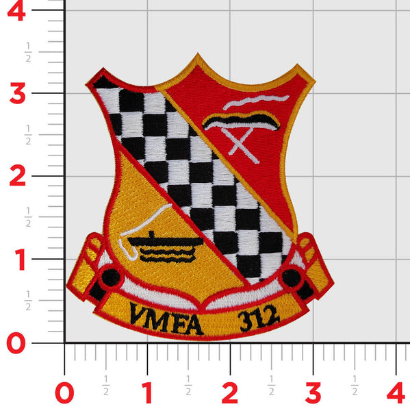 Officially Licensed USMC VMFA-312 Checkerboards Throwback 2022 Patch