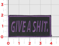 Official VMM-364 Purple Foxes "Give a S*hit" patches