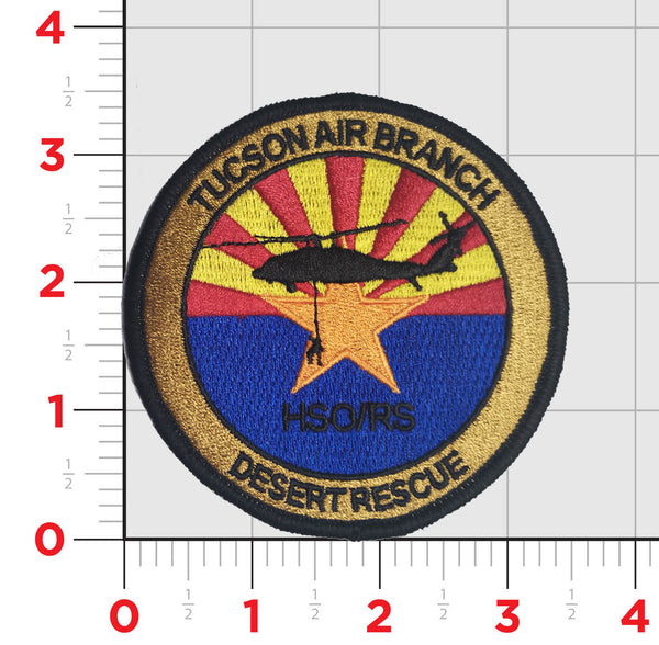 US Customs and Border Protection CBP Tucson Air Branch Desert Rescue Patches