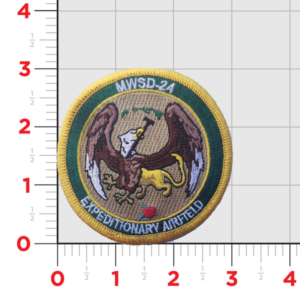 Officially Licensed USMC MWSD-24 Gryphons Squadron Patch