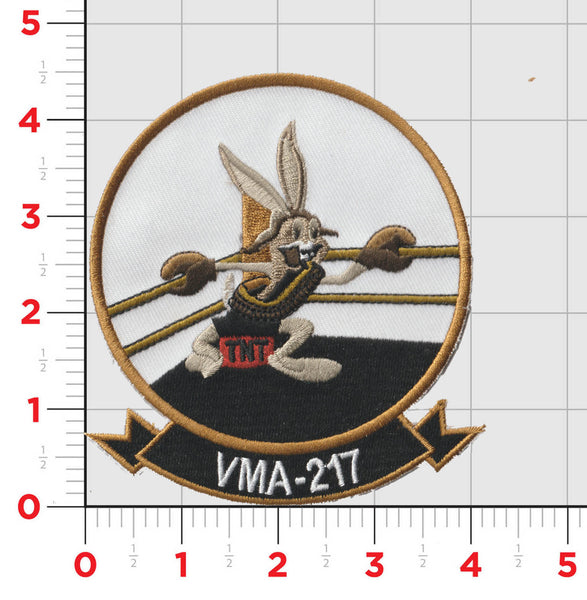 Officially Licensed USMC VMA-217 Squadron Patches