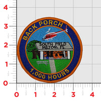 South Field Back Porch Milton FL 1,000 Hours Patch