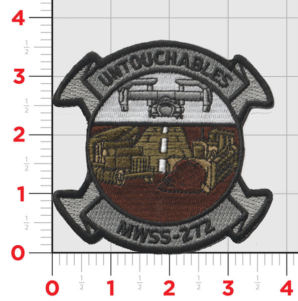 Officially Licensed USMC MWSS-272 Untouchables Patch