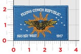 NAS Key West Conch Republic Flag Patch