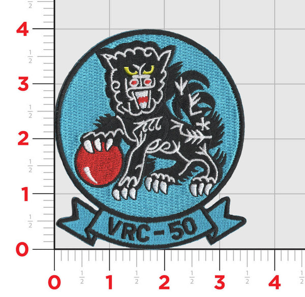 Officially Licensed US Navy VRC-50 Foo Dogs Squadron Patch