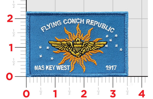 NAS Key West Conch Republic Flag Patch