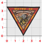 Officially Licensed Marine Aviation Training Squadron MATSG-42 Patch