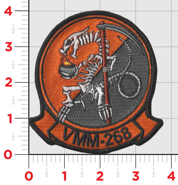Official VMM-268 Red Dragons Halloween Patch