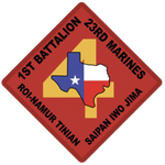 Officially Licensed 1st Bn 23rd Marines Sticker