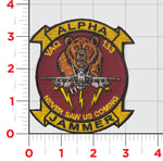 VAQ-133 Wizards Alpha Jammer Grizzley Shoulder Patch