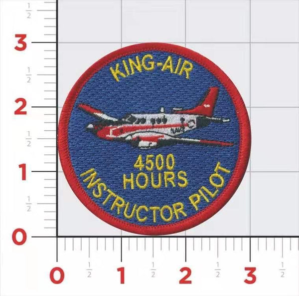 US Navy King-Air 4500 Hour Patch