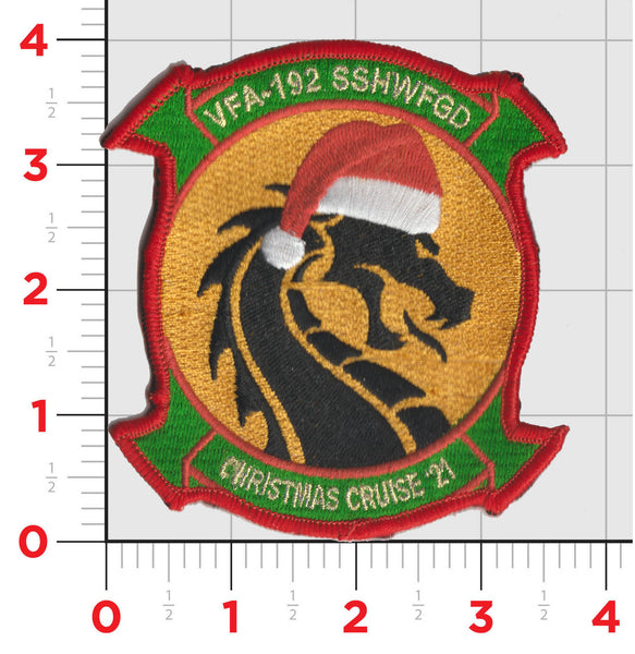 Official VFA-192 Golden Dragons Christmas Patch