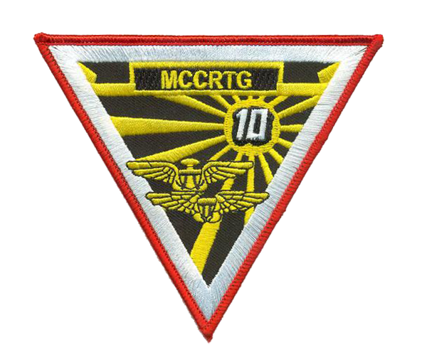Officially Licensed Marine Combat Crew Readiness Training Group 10 Patch
