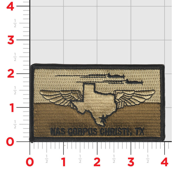 Officially Licensed NAS Corpus Christi Flag Patches