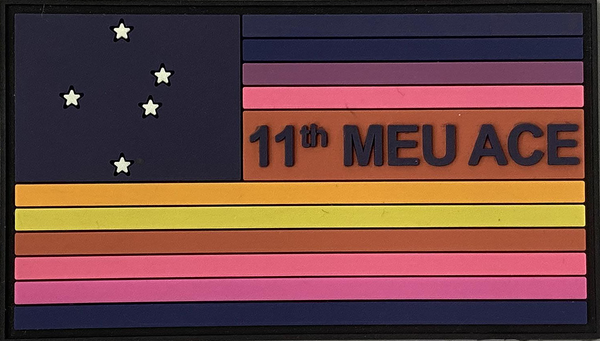 11th MEU ACE PVC Flag Patch