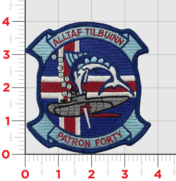 Official VP-40 Marlins Iceland Patch
