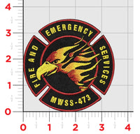 Official MWSS-473 Fire And Emergency Services Patch