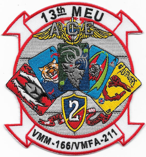 Official VMM-166/VMFA-211 ACE Multi-squadron Patch