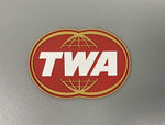 TWA Trans World Airways PVC Patch