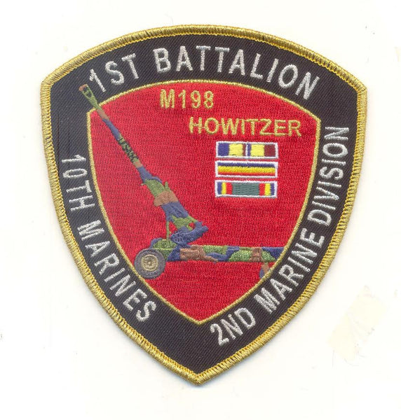 1st Battalion 10th Marines 2nd MARDIV Artillery Patch