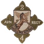 US Army 2nd Bn 4th AVN Regiment Patch