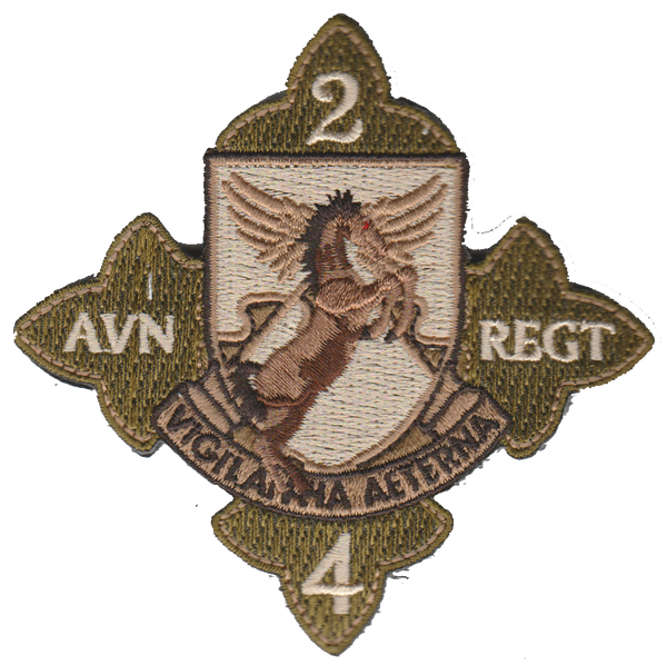 US Army 2nd Bn 4th AVN Regiment Patch