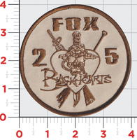 Zero Fox Given Hook and Loop Patch