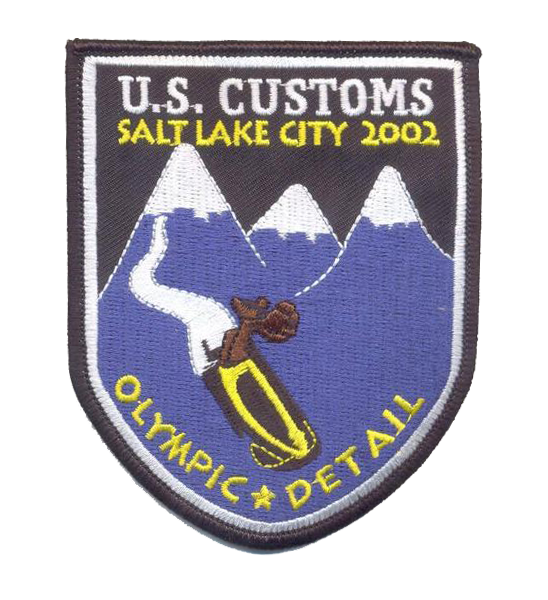 Legacy US Customs 2002 Salt Lake City Olympics, US Customs Airspace Security Patch