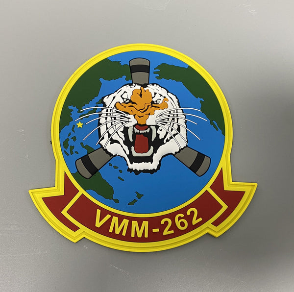 Officially Licensed USMC VMM-262 Flying Tigers Full Color PVC Patch