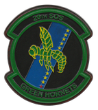 USAF 20th SOS Green Hornets Leather Patches