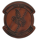 USAF 20th SOS Green Hornets Leather Patches