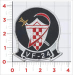 Officially Licensed US Navy Official VF-24 Checkertails Patch