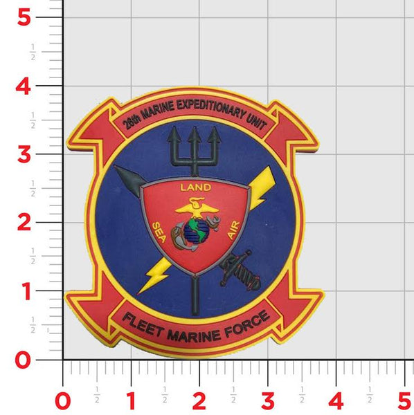 Officially Licensed USMC 26th MEU PVC Patches