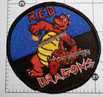 Official VMM-268 Red Dragons Gunner Patch