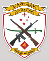 Officially Licensed 3rd Bn 23rd Marines Sticker
