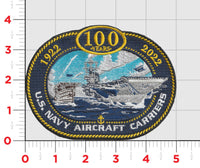 Officially Licensed Tailhook Association 100 Years of Aircraft Carrier Aviation Commemorative Patch