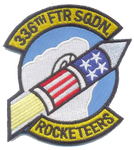USAF 336th Fighter Squadron Rocketeers