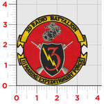 Officially Licensed USMC 3D Radio Battalion Patch