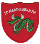 Officially Licensed USMC 3D Marine Brigade 1962-71 Patch