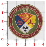 Official 3rd MEF CBRN Chemical, Biological, Radiological and Nuclear Patch