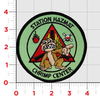 New River Hazmat Chrimp Center Patch