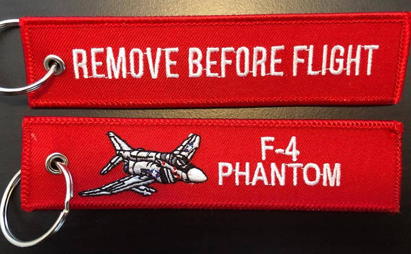 F-4 Phantom REMOVE BEFORE FLIGHT Key Ring